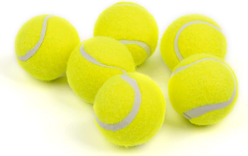 2-Inch Tennis Balls (6-Pack) - Tiny Paws, Mighty Fetch!