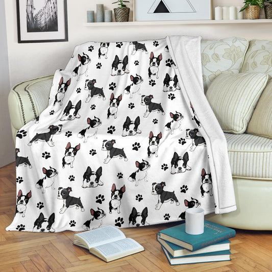 Boston Terrier, blanket, gift, gifts