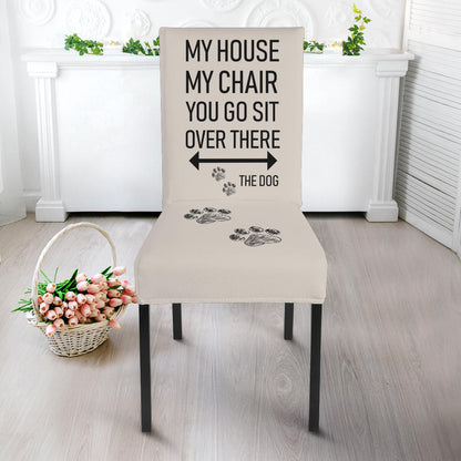 gift, dog, boston terrier, pet, funny, chair, cover