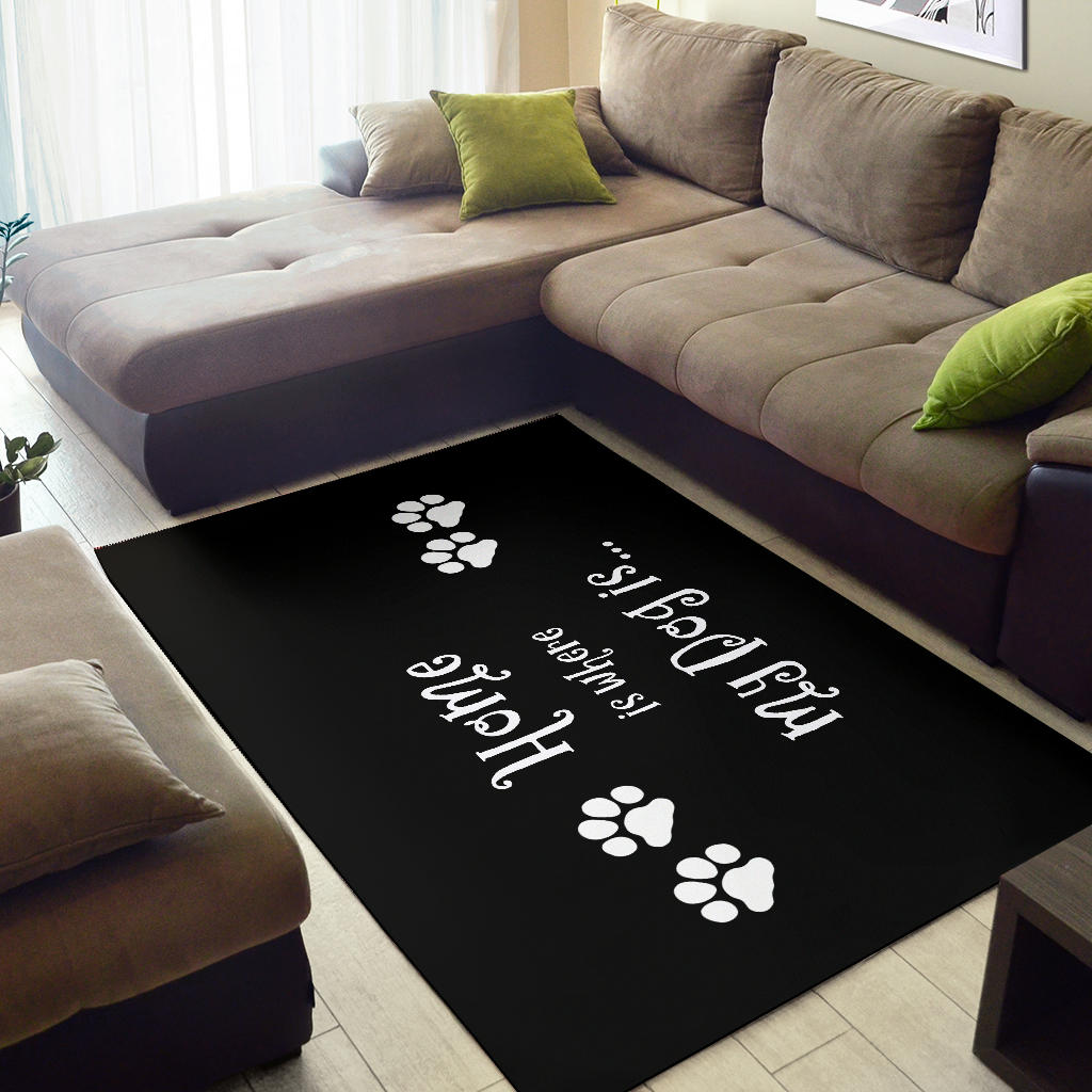 Dog Home Area Rug