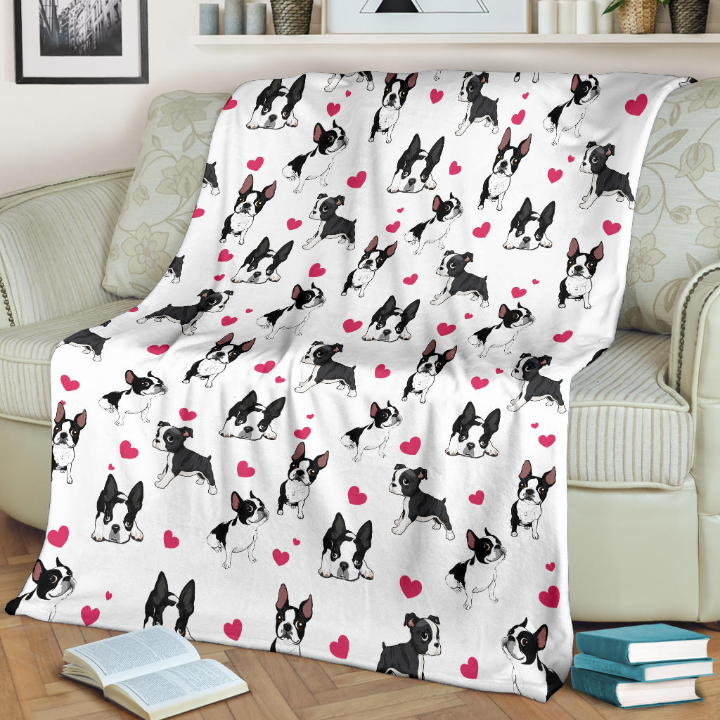 Boston Terrier, blanket, gift, gifts