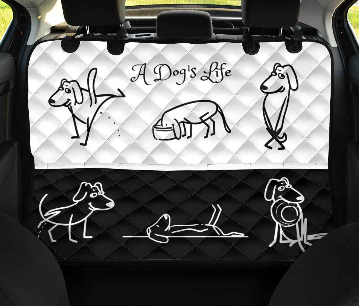 gift, dog, boston terrier, car, truck, seat cover, seat protector, pet