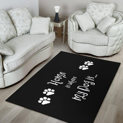 Dog Home Area Rug