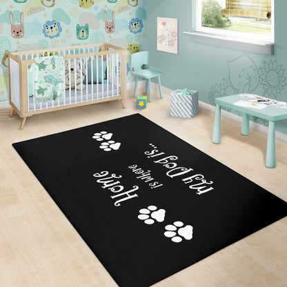 Dog Home Area Rug