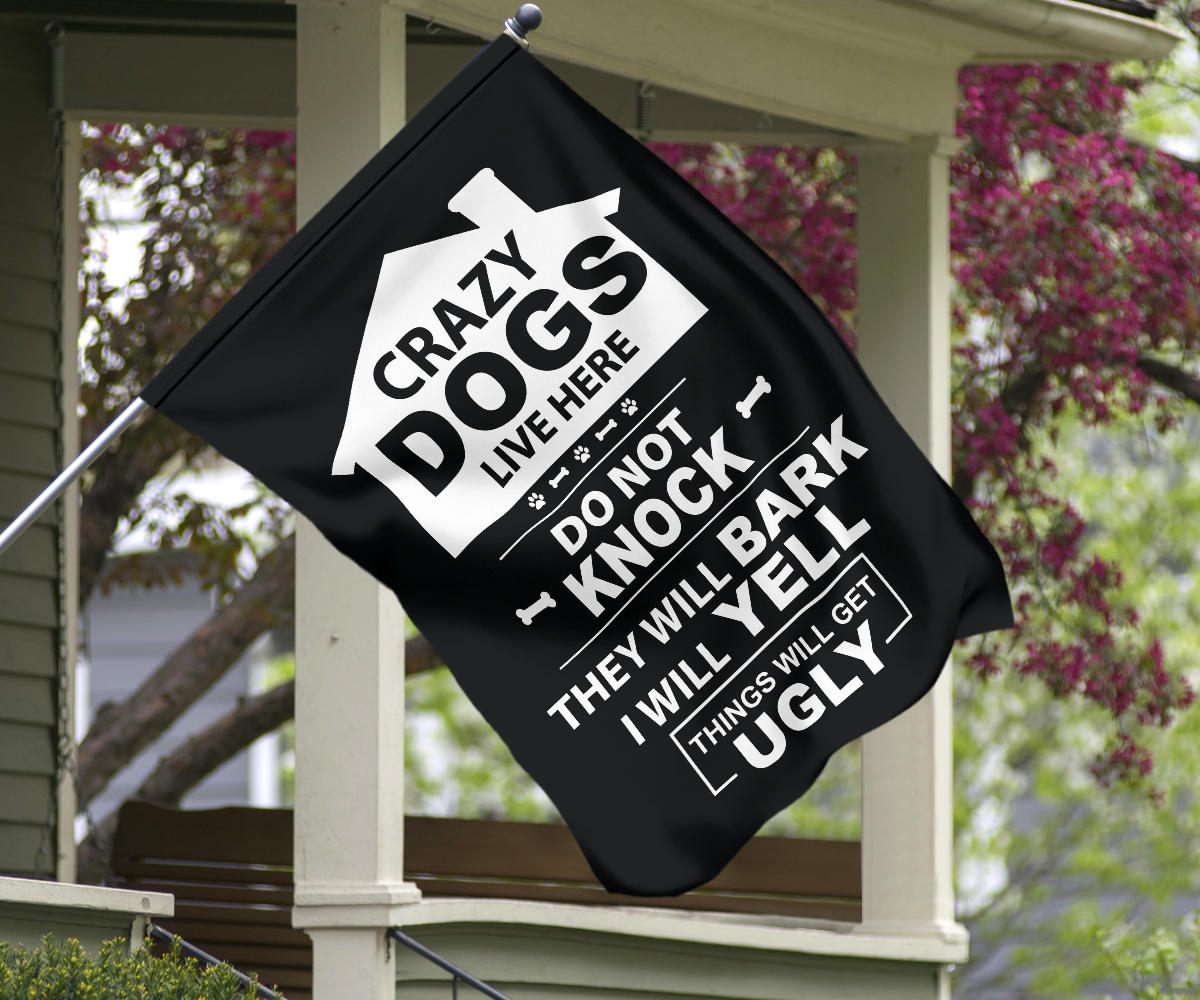 gift, dog, boston terrier, pet, yard, garden, flag, sign