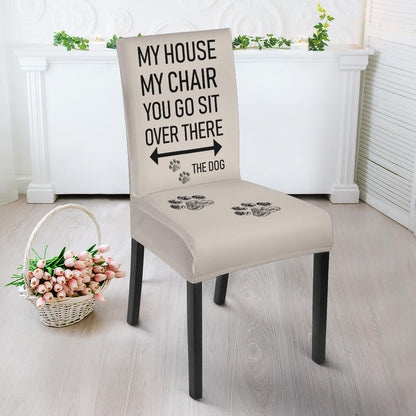 gift, dog, boston terrier, pet, funny, chair, cover